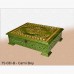 Ahşap Kur'an-ı Kerim Kutusu Yeşil Yaldızlı - Cami Boy Kuran Kutusu